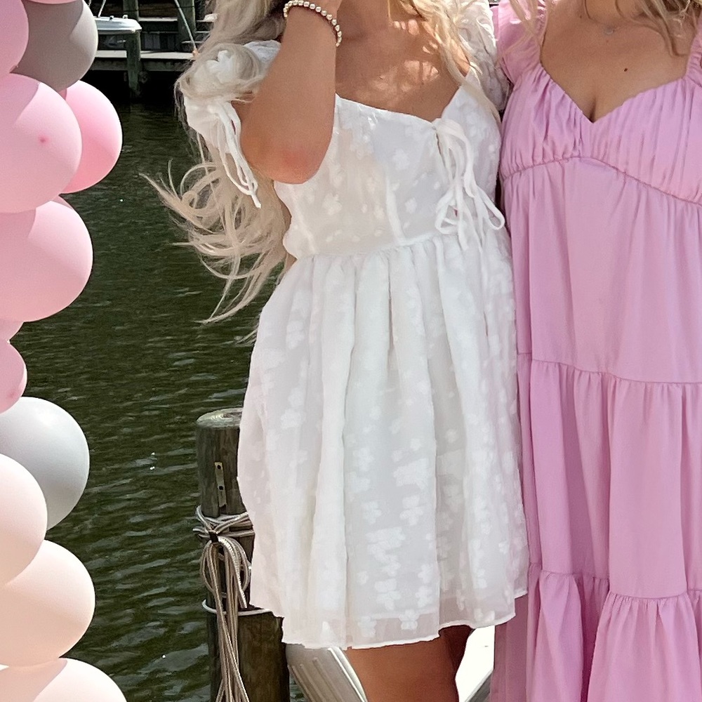 White boutique dress!